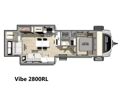 New 2026 Forest River Vibe 2800RL — photo 37
